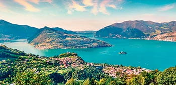 Views over Lake Iseo